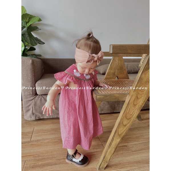 ĐẦM SMOCK NOEL ÔNG GIÀ TUYẾT
