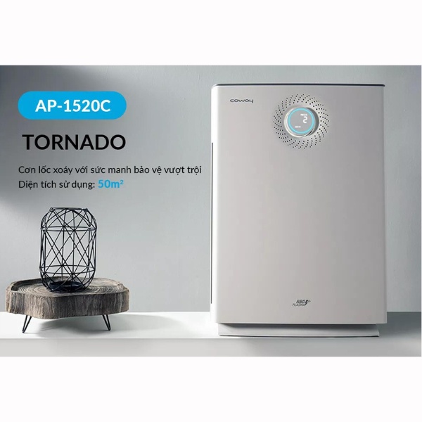 Máy lọc không khí Coway Tornado AP-1520C - Hàng Chính Hãng