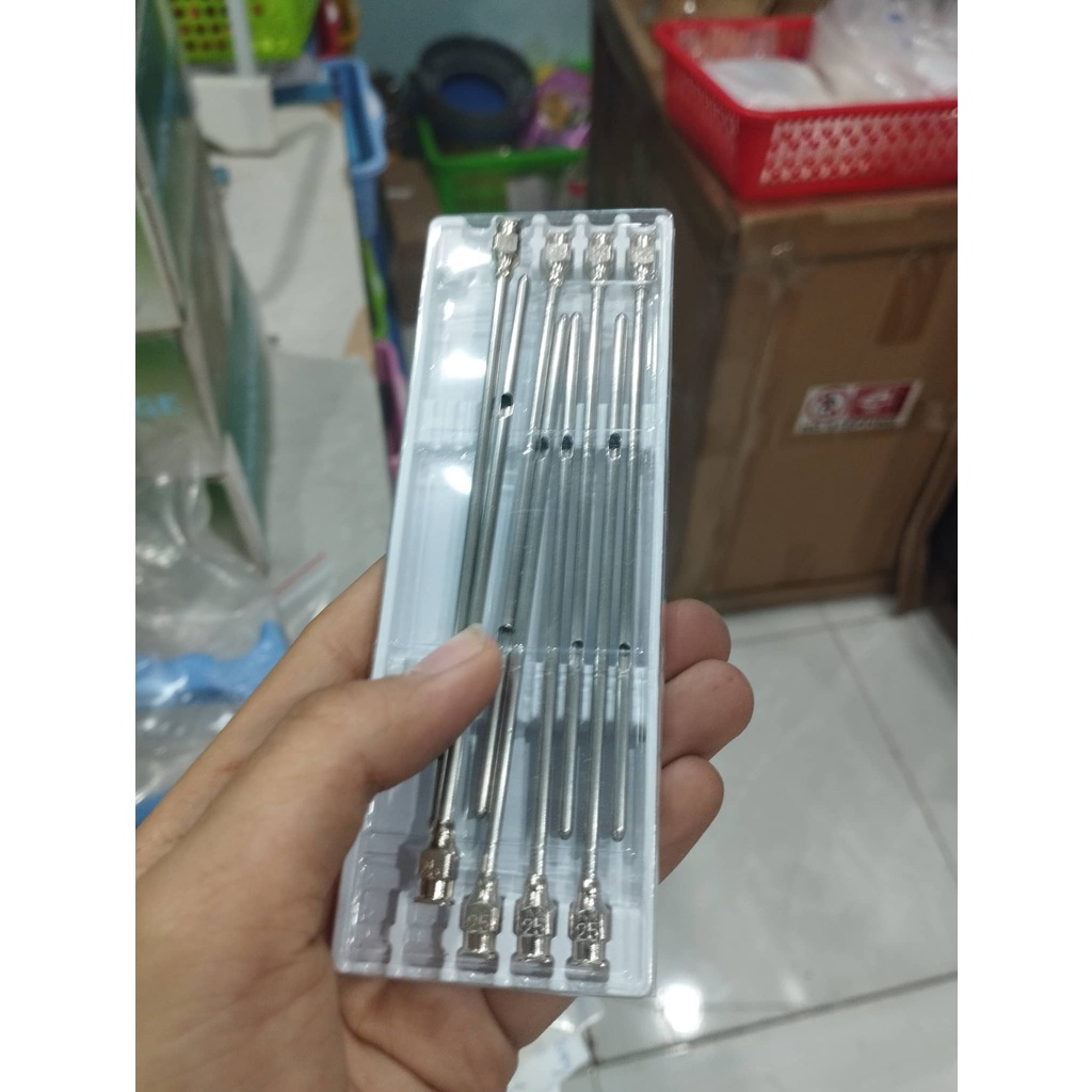 Kim thông vú bò sữa inox 10cm Trung Quốc
