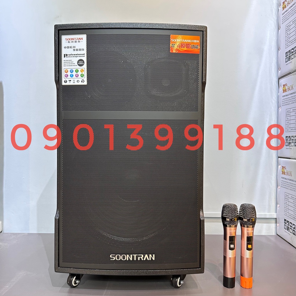 Loa kéo karaoke di động Sansui Soontran SG 315 - Hàng nhập chất lượng cao, bảo hành 12 tháng
