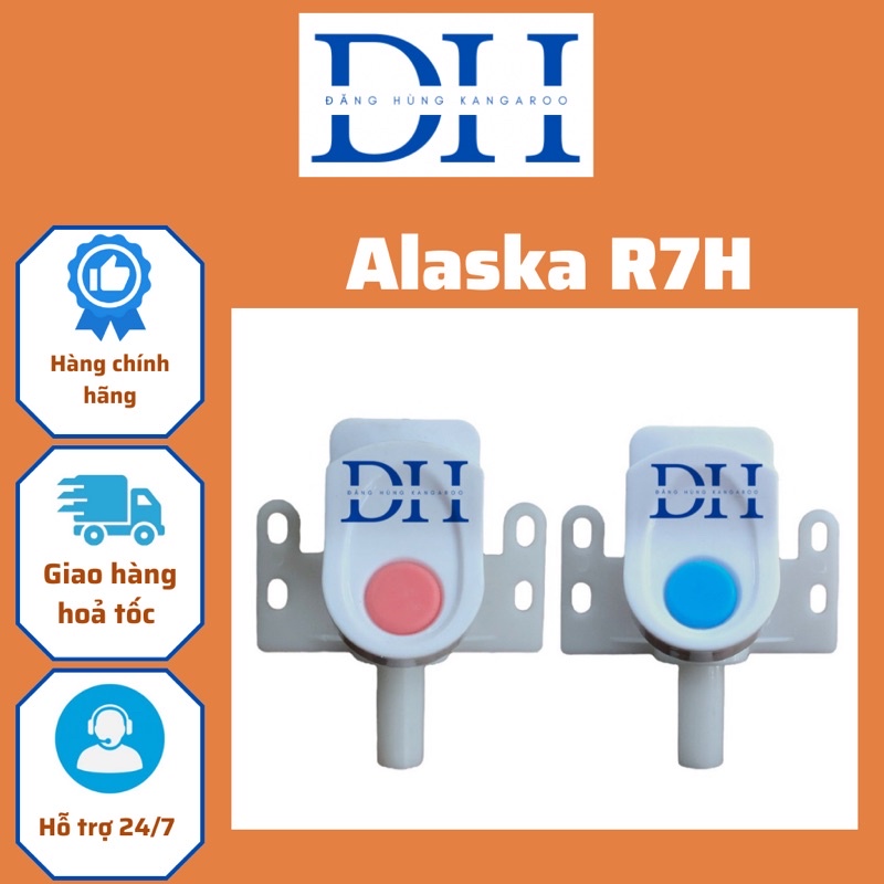 Vòi cây nước nóng lạnh Alaska R7H chính hãng - van vòi máy nước nóng lạnh Alaska r7h