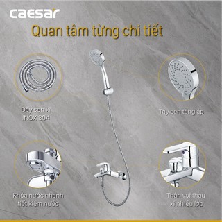 Vòi Sen Tắm CAESAR S573C 3 Chế Độ