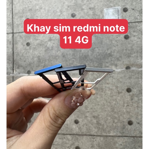 Khay sim Redmi Note 11 - 4G