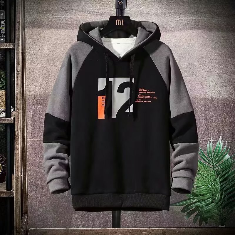 Áo Hoodie Lót Lông Cừu Thời Trang Thu Đông 2022 Cho Nam Giới Có Size m-3xl