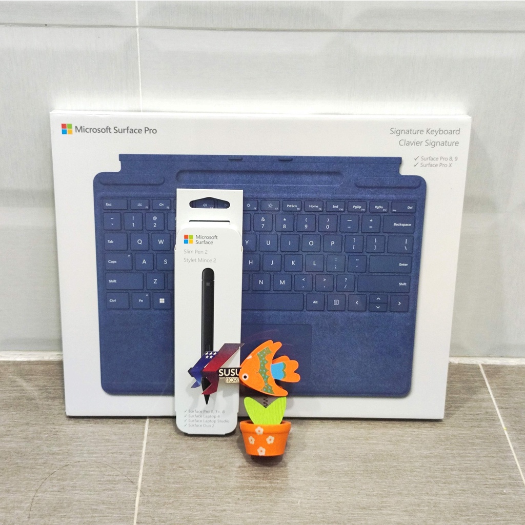 Combo bàn phím Surface Pro 8 - Surface Pro 9 - Surface Pro X kèm Slim Pen 2 , NEW SEAL , Đủ màu