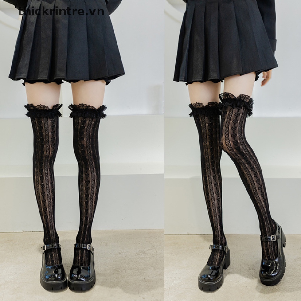 Vớ Dài Siêu Mỏng Phong Cách Lolita Nhật Bản Quyến Rũ Cho Nữ