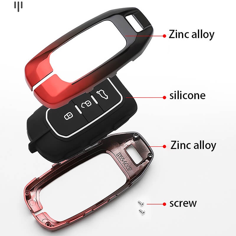 Vỏ Bảo Vệ Chìa Khóa Xe Hơi Ford Territory Bằng Hợp Kim Kẽm