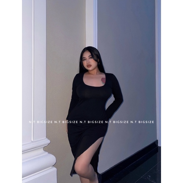 Đầm body xẻ đùi sexy