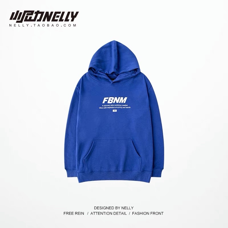 Áo nỉ sweater Nelly lót lông unisex nam nữ nelly35