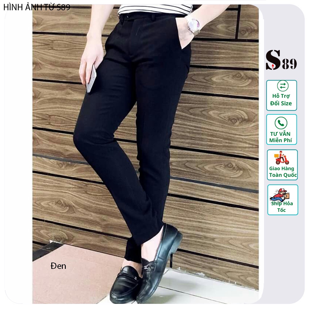 Quần tây nam T-Max nhiều màu vải co giãn nhẹ dể phối đồ - thơi trang nam trẻ trung căn bản S89