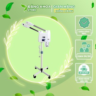 Máy xông hơi mặt Đăng Khoa Spa - Máy xông hơi mặt 2 cần nóng lạnh bảo hành 12 tháng