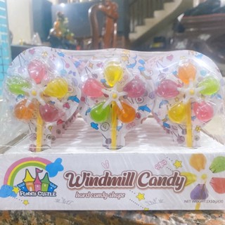 khay 30 chiếc kẹo mút hình quay chong chóng