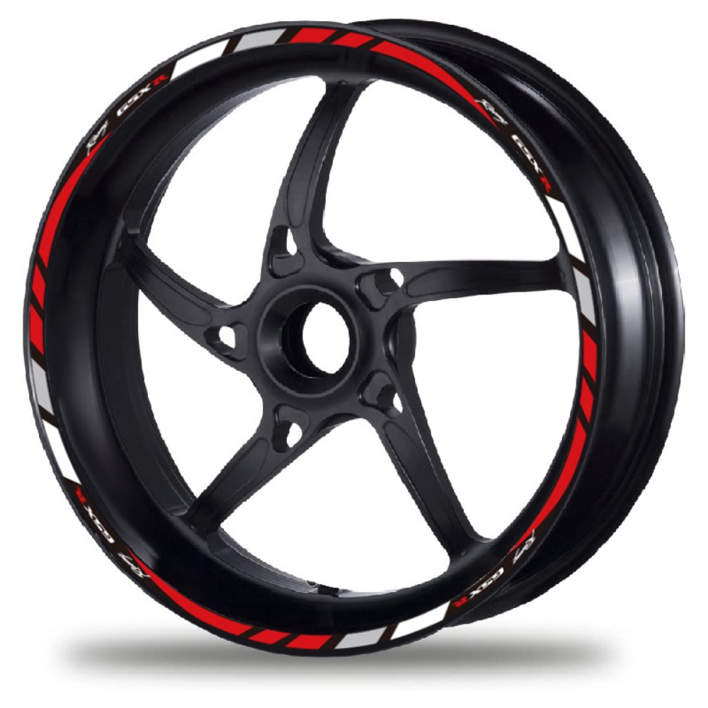 Set 16 Miếng Dán Viền Bánh Xe Mô Tô 12 "17" 18 "Phản Quang Cho KTM KAWASAKI Z650 Z750 SUZUKI GSX R GSX250R DUCATI V VESPA 250SR