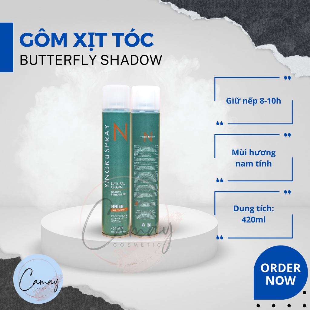 GÔM XỊT TÓC N 400ML GIỮ NẾP TÓC NAM NỮ | Hàng Chính Hãng MN25