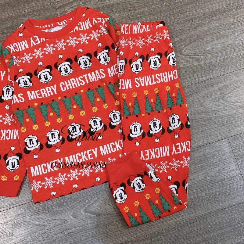 Bộ thun Minnie Christmas