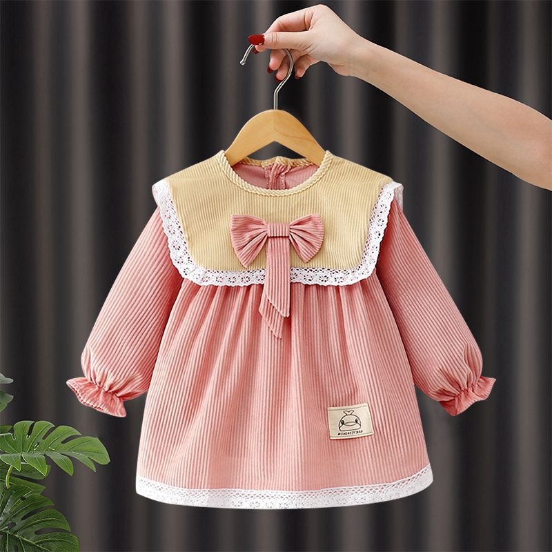 Tạp Dề Công Chúa Phối Ren Chống Nước Chống Bẩn Phong Cách Ngọt Ngào Mới Cho Bé Gái
