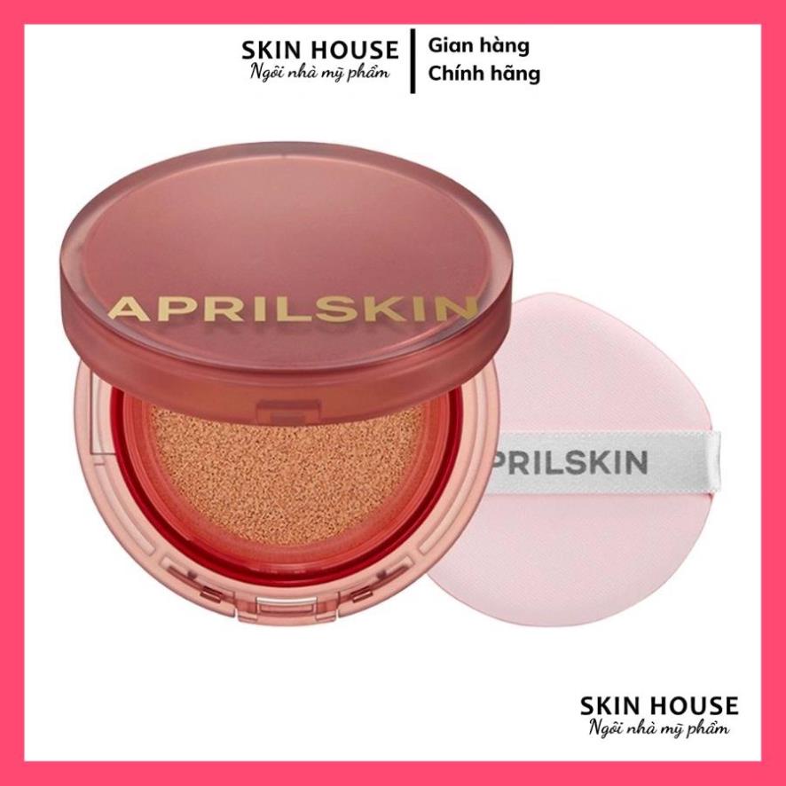 Phấn Nước April Skin HERO Cushion Che Phủ Khuyết Điểm Và Dưỡng Ẩm 12g