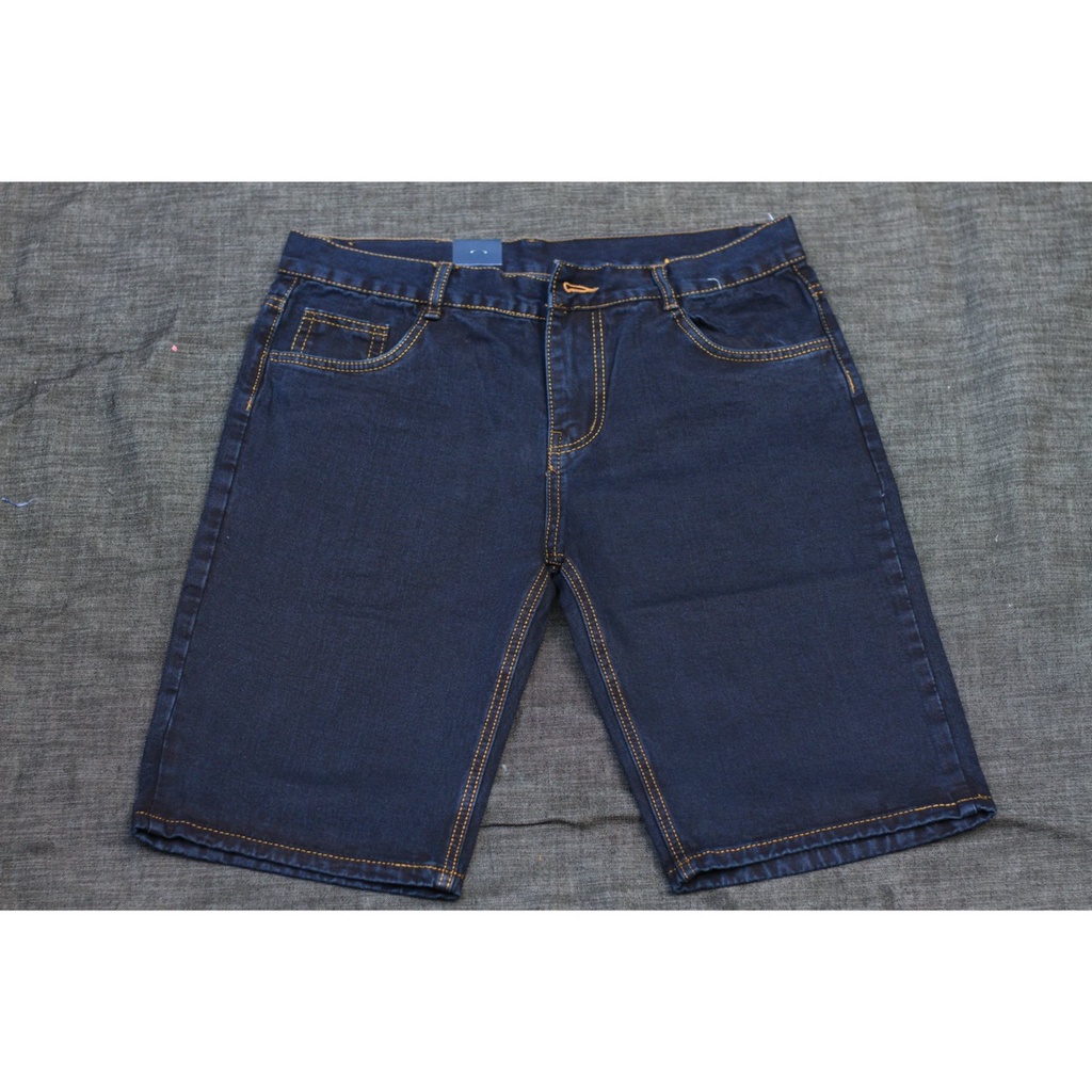 Quần Short Jean Nam chất liệu bò denim không co giản có size lớn đủ size từ 28 đến 36 mẫu đơn giản dễ phối MS15