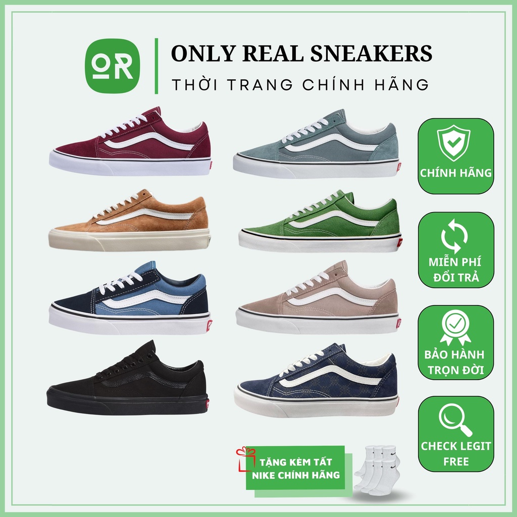 Vans Old Skool Basic Lẻ Size Chính Hãng - Only Real Sneakers