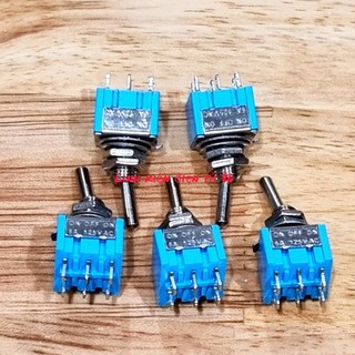 Công tắc gạt mts-203 6 chân 2 vị trí 2a 250vac/6a 125vac