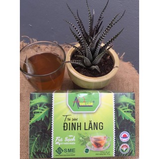 Trà Sâm Đinh Lăng(trà túi lọc) [Hai Lúa - Phú Qưới ]hộp 30 gói