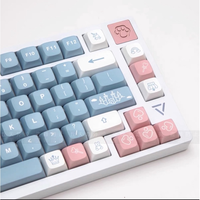 Keycap SKY CITY XDA Profile chất liệu PBT dyesub dùng trên nhiều layout bàn phím cơ - Mitoby Studio