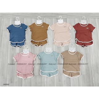 Cookie - bộ sporty cộc tay vạt bầu ck0502
