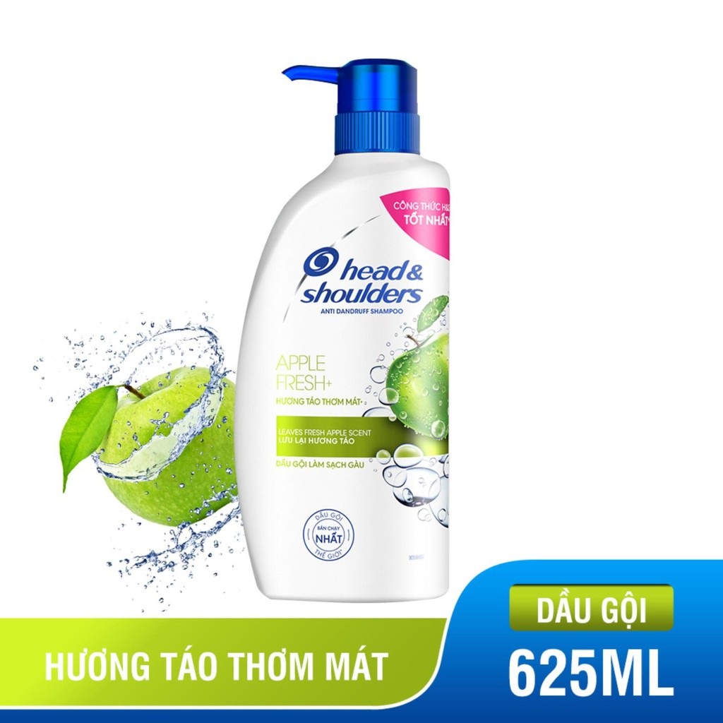 Dầu gội Head & Shoulders hương táo xanh 625ml