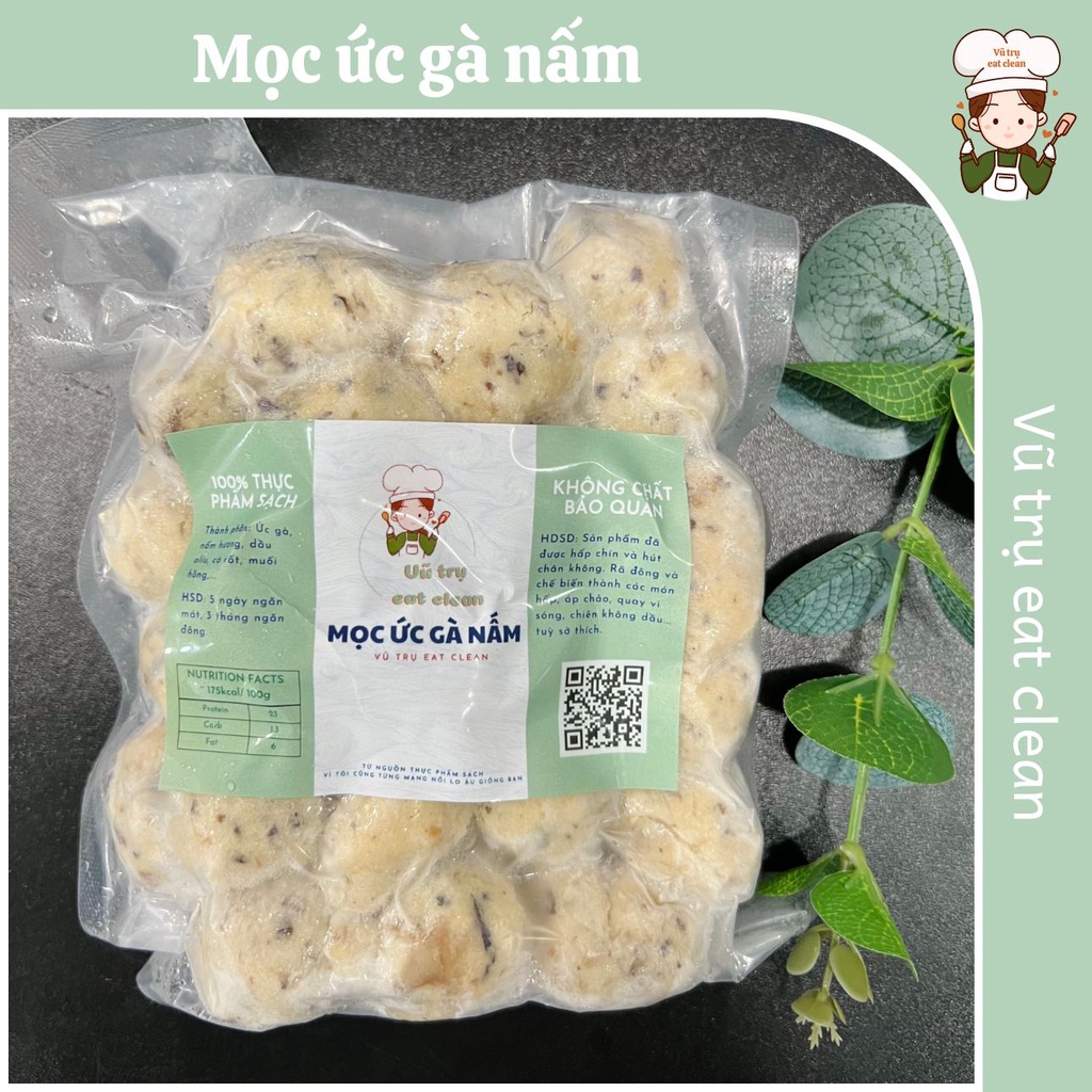 Mọc Ức Gà Nấm Eatclean Eat Clean Mọc gà healthy