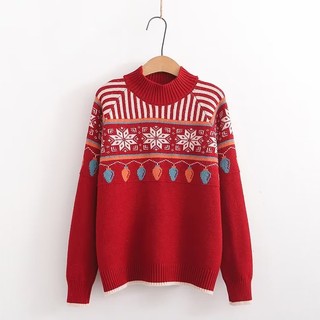 Áo Len Hoạ Tiết Noel 947