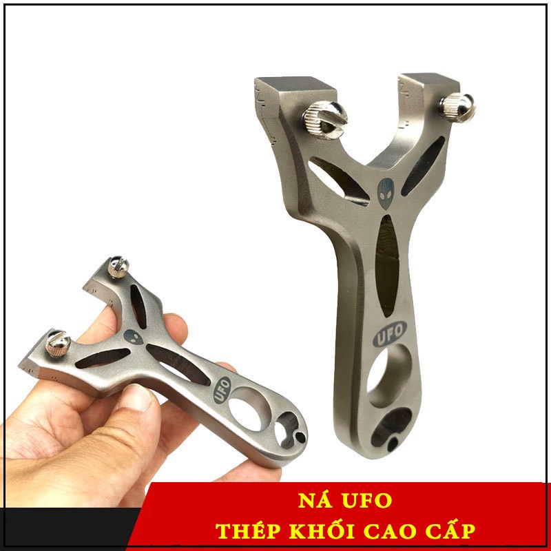 Ná Cao Su inox 304 UFO Chạc 7cm Hàng Chuẩn TẶNG 2 DÂY 1 GÓI BI