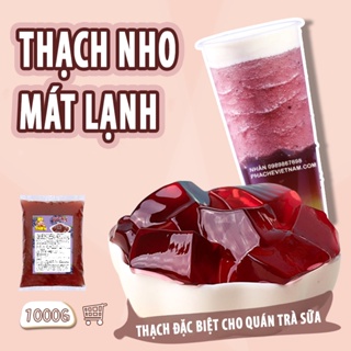 Thạch Hoa Quả Vị Nho 1kg - Dùng sẵn không cần nấu