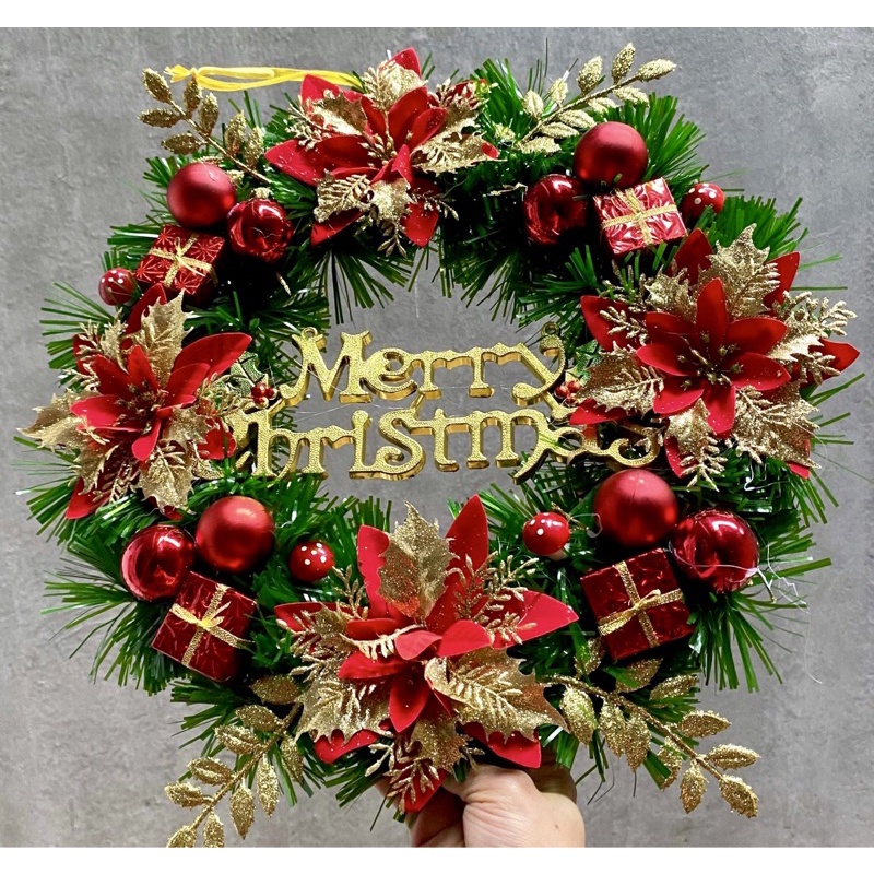 Vòng Nguyệt Quế Giáng Sinh, Noel Trang Trí Nhà, Cây Thông Cao Cấp