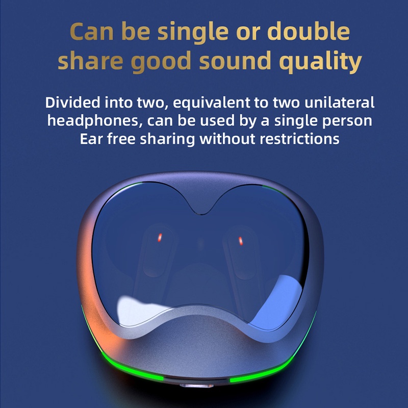 Tai Nghe Bluetooth Không Dây Air Pro 60 TWS Có Đèn LED Và Micro Chuyên Nghiệp Cho iPhone Air Pods Xiaomi Airdots Air Pro 80