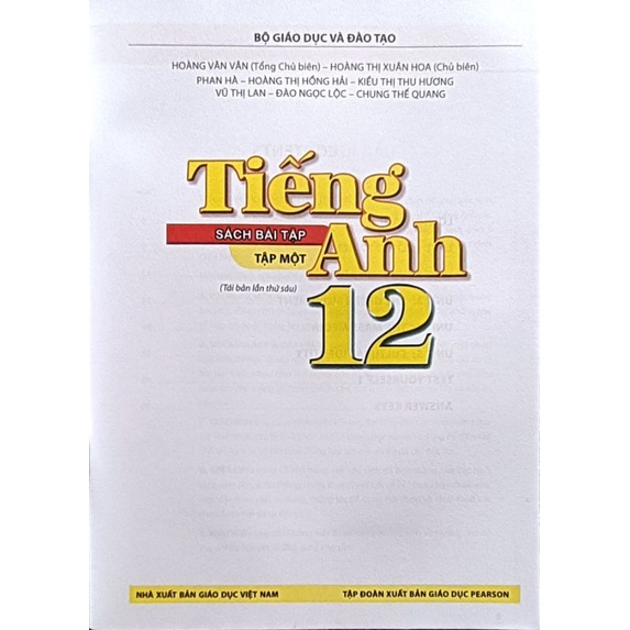 Bài tập tiếng anh 12 tập 1