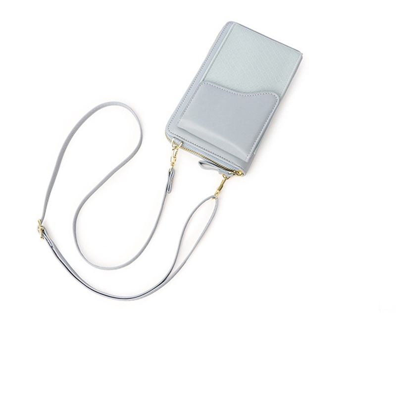 Túi Đeo Chéo Dệt Có Khóa Kéo Thời Trang Cho Nữ