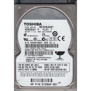 Ổ cứng laptop hdd 2.5 inch 500gb
