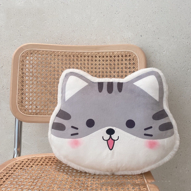 QUÀ TẶNG SINH NHẬT⚡ NHIỀU MẪU HOT⚡THÚ NHỒI BÔNG TỰA LƯNG HÌNH CÚN CORGI, SHIBA