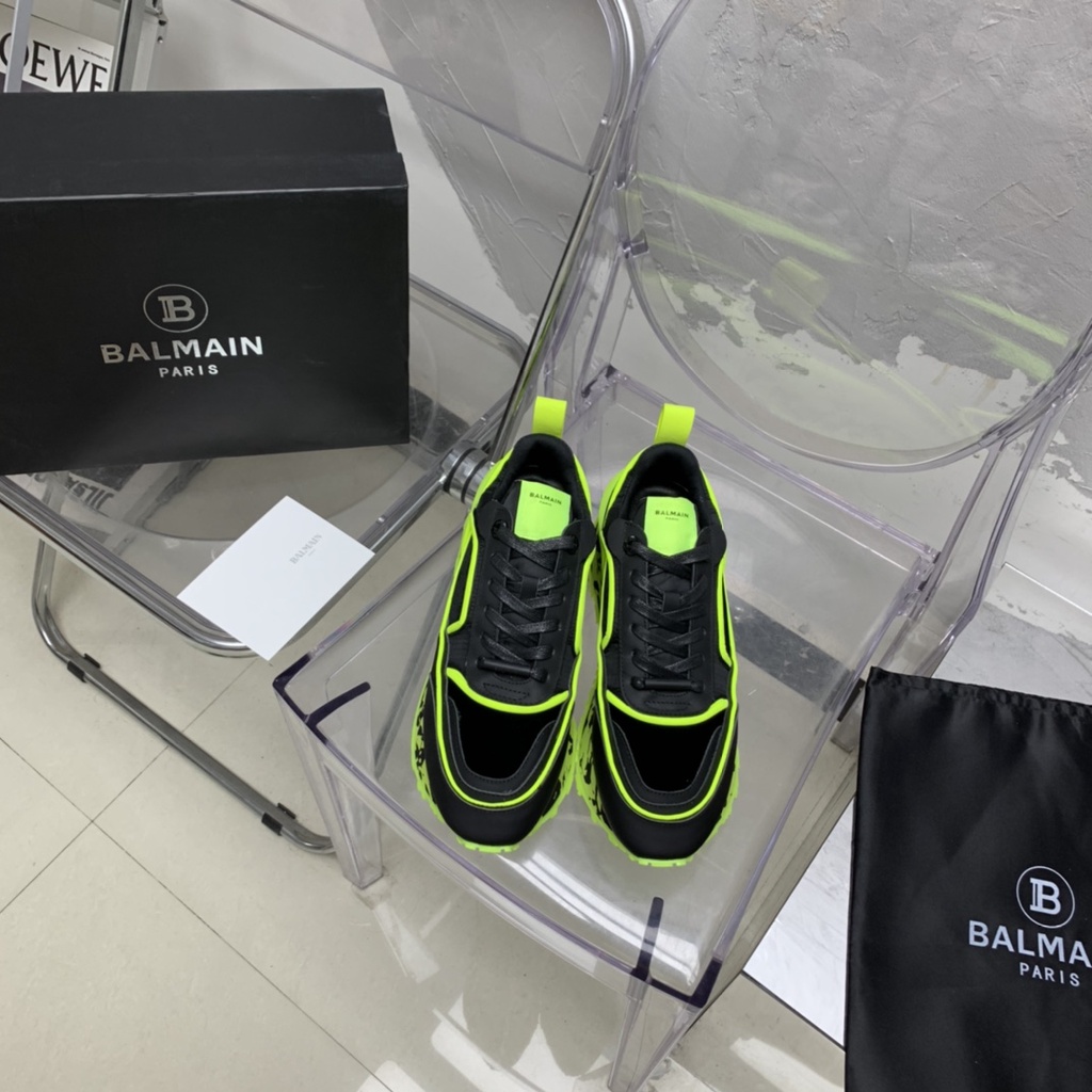 Giày thể thao sneaker cao cấp thương hiệu nổi tiếng Balmain thiết kế độc đáo, phá cách