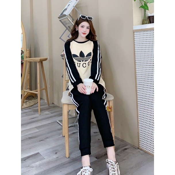 Bộ Bầu Nỉ - Dáng Thể Thao