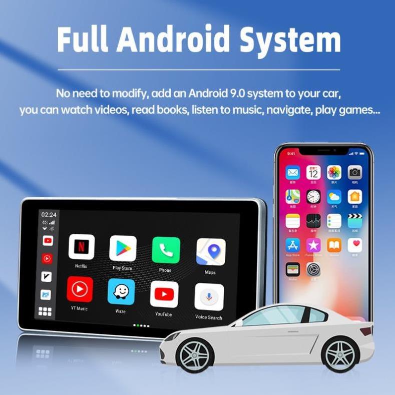 Android Box 2022 cho màn hình zin trên ô tô có Carplay - Hàng chính hãng Carlin Kit