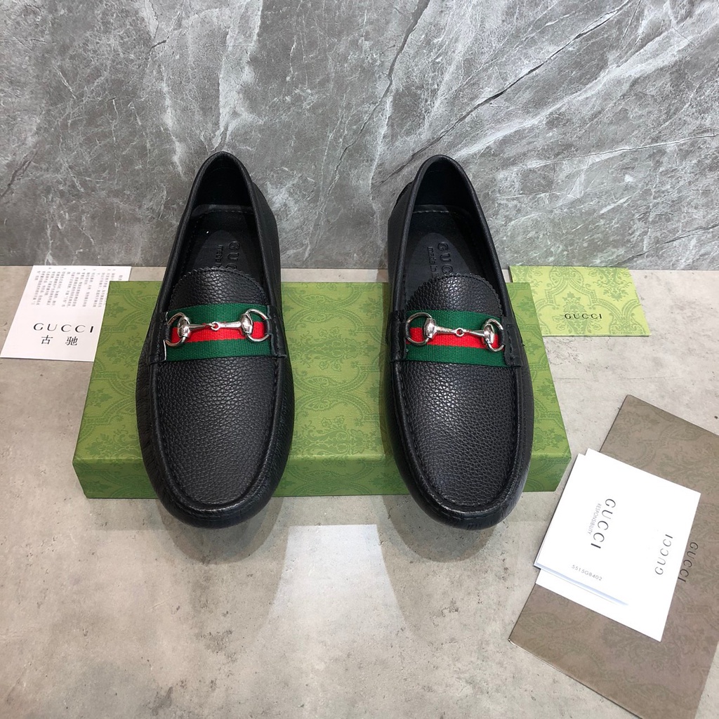 Giày Mọi GC Nam Đai Chun Tang Mắt Sắt Sang Trọng, Lịch Lãm Hàng FULLBOX