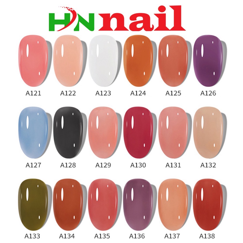 Sơn Gel Móng tay hơ đèn Thạch SIR chai15ml chăm sóc móng làm đẹp nail mi thời trang Nữ Shop Hoangnam