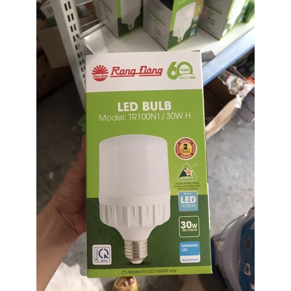Bóng Đèn Led Trụ & Led Búp Rạng Đông 15w,20w,30w