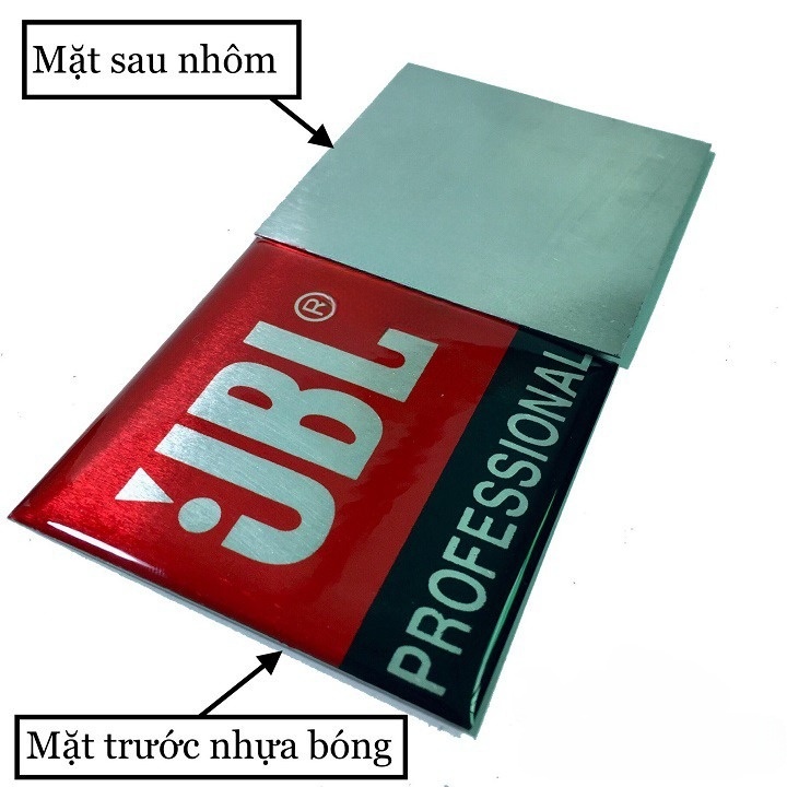 Tem Loa JBL Professional Đỏ Đen 6cm x 6cm giá 2 chiếc