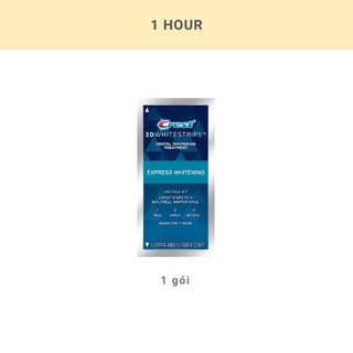 Miếng dán trắng răng Crest 3D White Professional 1 Hour Supreme