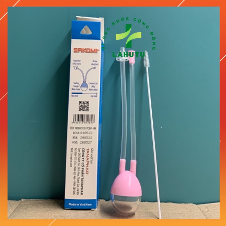 Bộ dụng cụ hút mũi cho bé tiện dụng Silicone kháng khuẩn mềm mịn LAHUTU