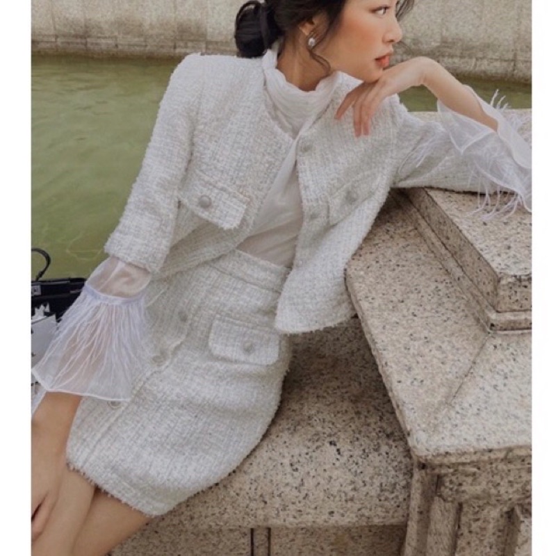 Set tweed của Huong Boutique