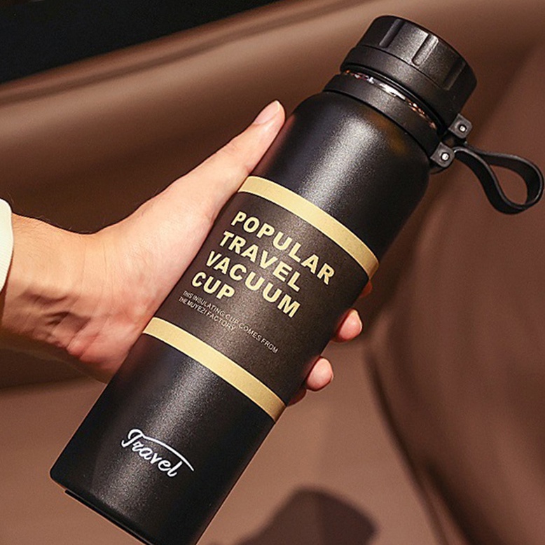 Bình giữ nhiệt Travel 1100ML giữ nóng lạnh trên 8 tiếng, kiểu dáng thể thao cho cả nam và nữ 4 màu | BigBuy360 - bigbuy360.vn