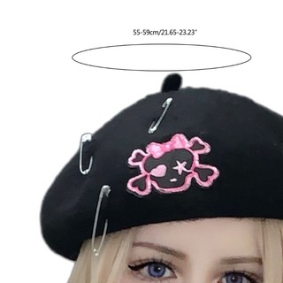 Nón Beret Phong Cách Gothic Thời Trang Cho Nữ